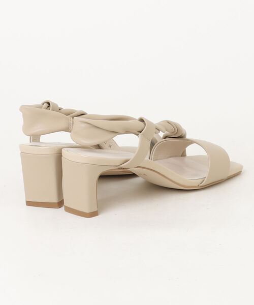 「PICHE ABAHOUSE」 ヒールサンダル 36 ベージュ レディース_画像2