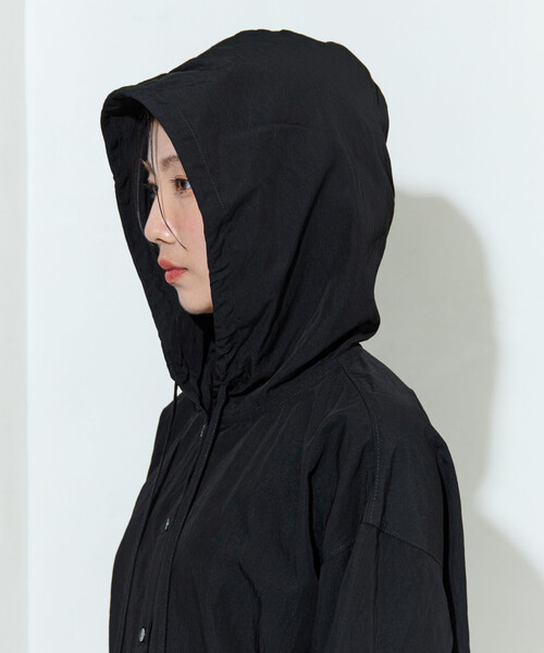 ブラウス シャツ 限定展開　フーディー ボタン オーバーシャツ レディース | FREAK'S STORE | 06