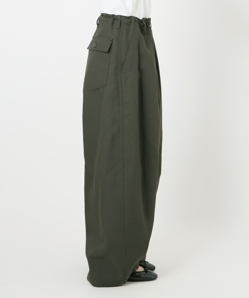 IENA LA BOUCLE（イエナラブークル） パンツ ブライトギャバイージー