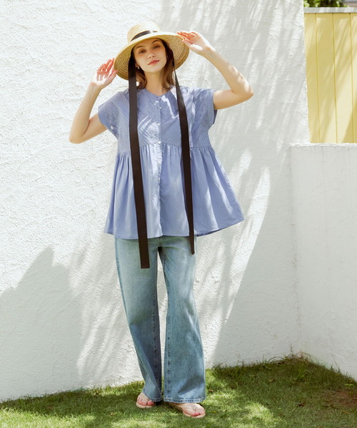 「URBAN RESEARCH Sonny Label」 ノースリーブブラウス FREE ミント レディース_画像8