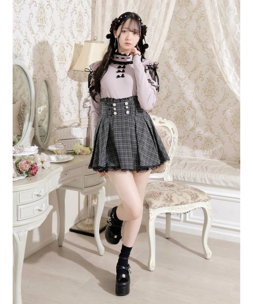 NOEMIE（ノエミー） tシャツ キラキラリボンオープンショルダープチ