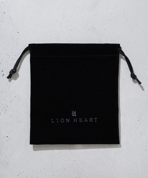 ネックレス “for Gift”クラフトテクスチャーホースシューネックレス/シルバー925「LION HEART / ライオンハート」の画像