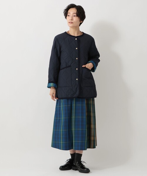 Afternoon Tea（アフタヌーンティー） コート アウター タータン