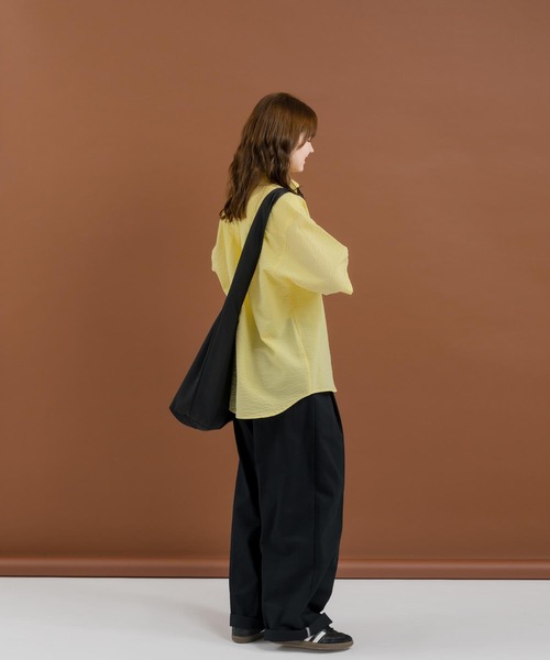 「MUHET」 半袖シャツ X-LARGE ブラック レディース_画像3