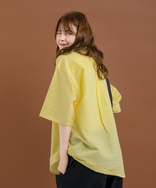 「MUHET」 半袖シャツ X-LARGE ブラック レディース_画像6