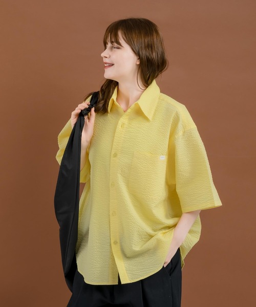 「MUHET」 半袖シャツ X-LARGE ブラック レディース_画像7