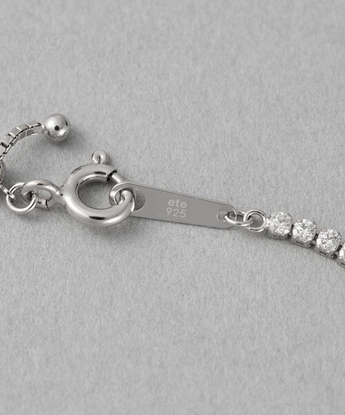 ete（エテ） ブレスレット 「ラインストーン」 ブレスレット /シン