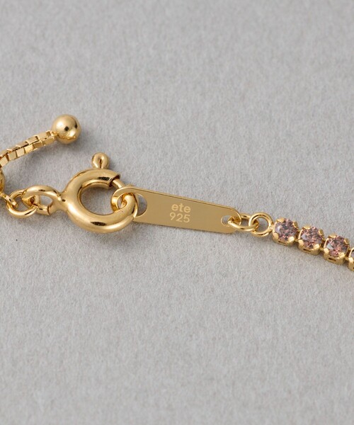 ete（エテ） ブレスレット 「ラインストーン」 ブレスレット /シン