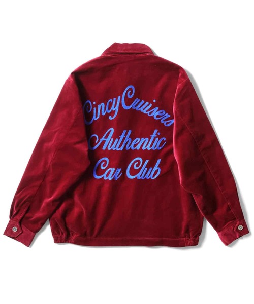 HOUSTON（ヒューストン） ブルゾン アウター 別珍ハリントンジャケット