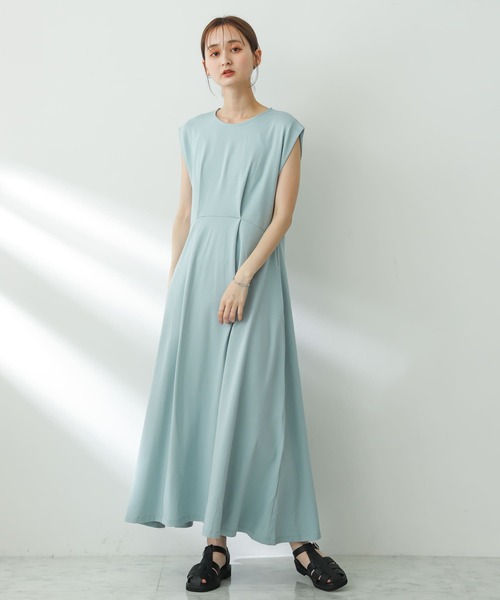 SENSE OF PLACE by URBAN RESEARCH ノースリーブワンピース ONE ブルー