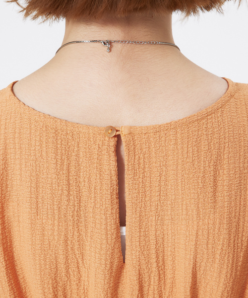 「abahouse mavie」 半袖ワンピース フリー ブラック レディース_画像4