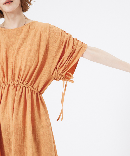 「abahouse mavie」 半袖ワンピース フリー ブラック レディース_画像6