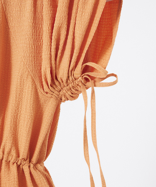 「abahouse mavie」 半袖ワンピース フリー ブラック レディース_画像7