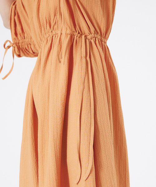 「abahouse mavie」 半袖ワンピース フリー ブラック レディース_画像9