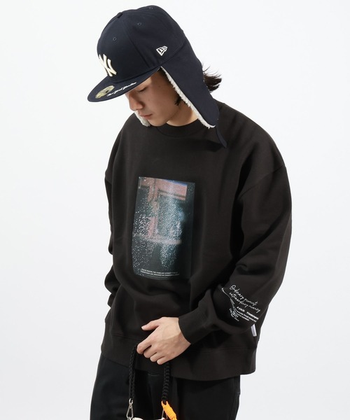 BAYFLOW（ベイフロー） tシャツ 「裏起毛」フォトプリントスウェット