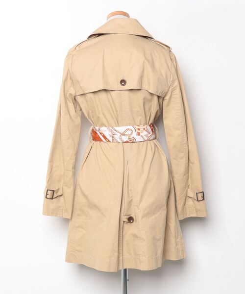 「me you」 トレンチコート 2 ベージュ レディース_画像2