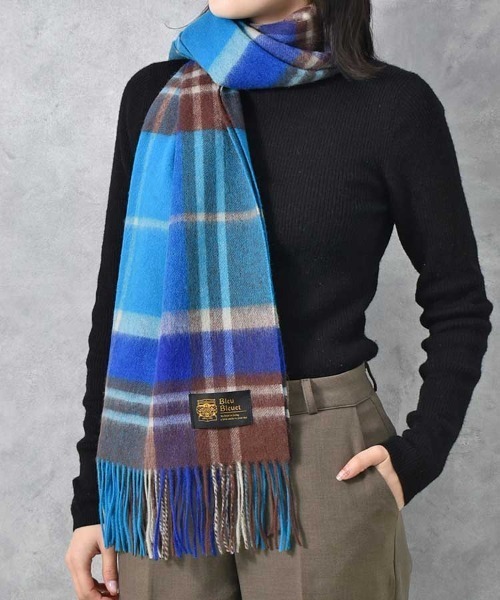 Bleu Bleuet（ブルーブルーエ） ストール マフラー オリジナルネーム