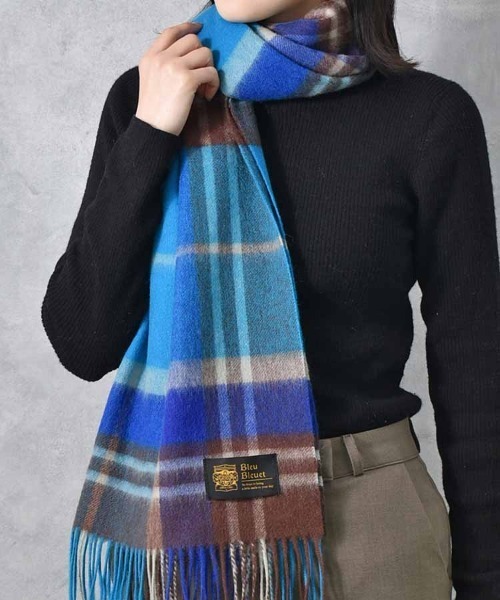 Bleu Bleuet（ブルーブルーエ） ストール マフラー オリジナルネーム
