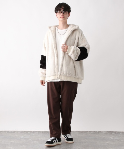 「RAGEBLUE」 ブルゾン LARGE ブラック×ホワイト メンズ_画像3