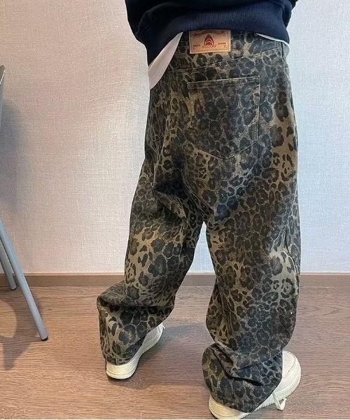 パンツ レオパードワイドパンツ　「ユニセックス商品」 メンズ レディース | CREARE -LINO- | 06