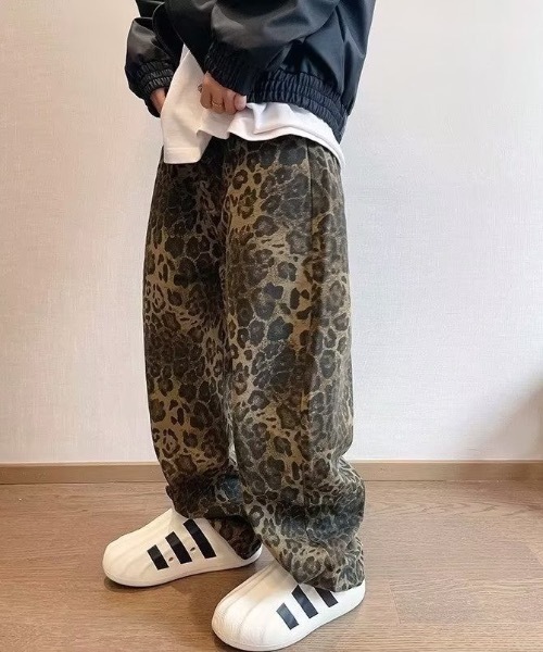 パンツ レオパードワイドパンツ　「ユニセックス商品」 メンズ レディース | CREARE -LINO- | 07