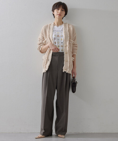 ウィムガゼットWhim Gazette ノーカラージャケット Whim Gazette(ウィム ガゼット)｜【THE PAUSE】ノーカラージャケット