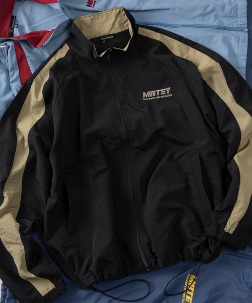 ブルゾン ジャンバー 「82」「MATEY」ウェーブサイドライン ナイロン