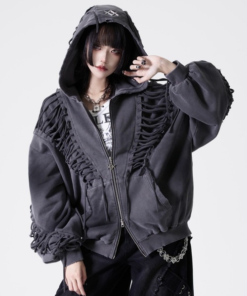 REFLEM（レフレム） パーカー 「REFLEM/レフレム」レースアップ