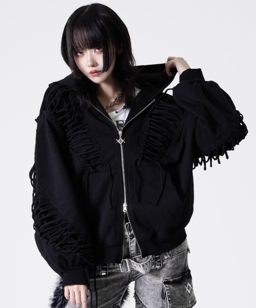 REFLEM（レフレム） パーカー 「REFLEM/レフレム」レースアップ