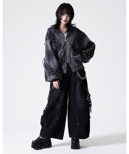 REFLEM（レフレム） パーカー 「REFLEM/レフレム」レースアップ