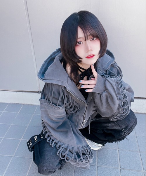 REFLEM（レフレム） パーカー 「REFLEM/レフレム」レースアップ