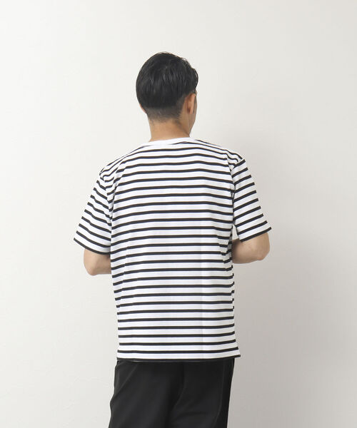 「GEVACO」 半袖Tシャツ L ブルー系その他 メンズ_画像9