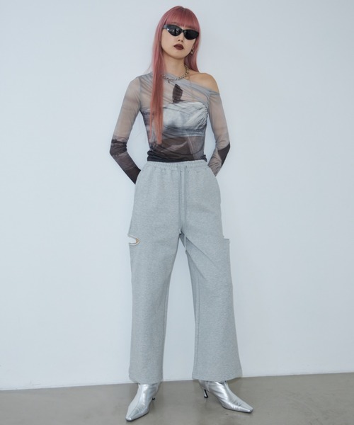 JOSE MOON（ジョゼムーン） スウェットパンツ FREE グレー レディース