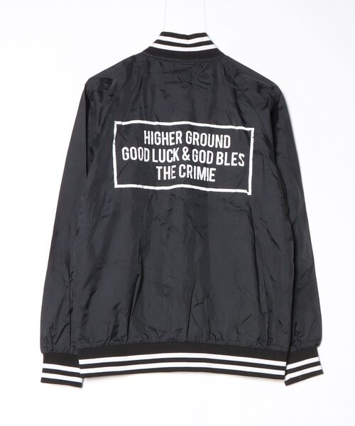 CRIMIE（クライミー） 刺繍ジャケット M ブラック メンズ : ZOZOTOWN