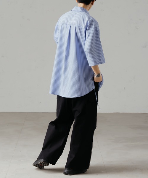 「epnok」 長袖シャツ SMALL ダークグレー メンズ_画像4