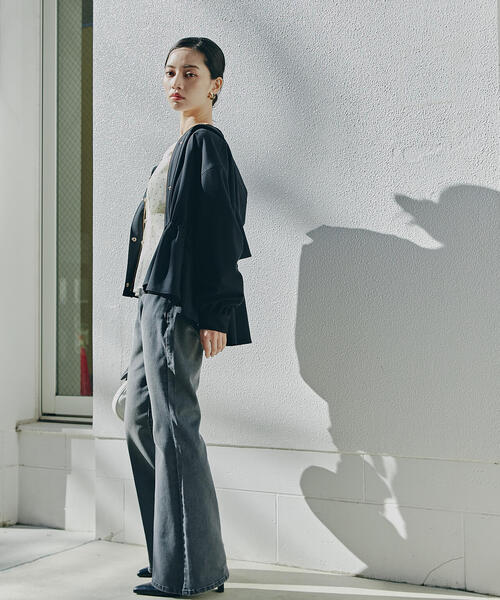 「PROPORTION BODY DRESSING」 マウンテンパーカー SMALL ブラック レディース_画像3