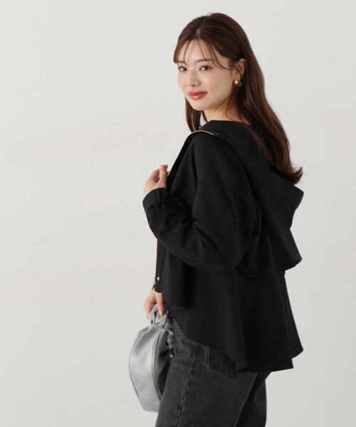 「PROPORTION BODY DRESSING」 マウンテンパーカー SMALL ブラック レディース_画像9