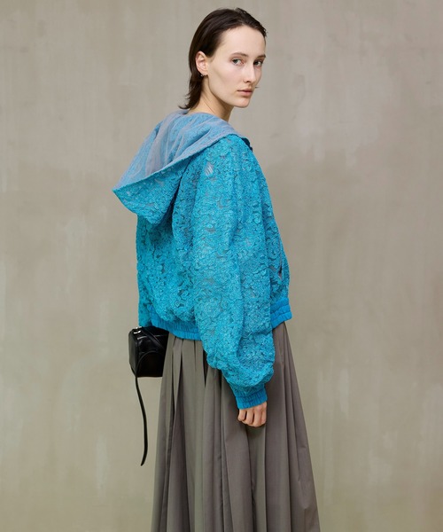 美品✨メゾンスペシャル 25SS 完売品 フラワービーズ フーディ パーカー MAISON SPECIAL（メゾンスペシャル）の「Embroidery Flower Beads