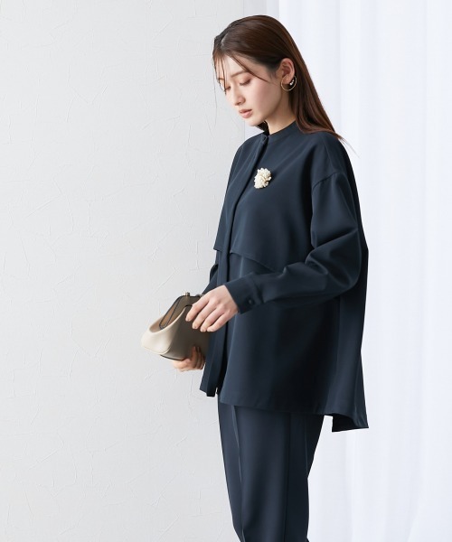 ブラック フロントドレープデザイン 3点セットスーツ ルイルエブティック RUIRUE BOUTIQUE 【オケージョン対応】 結婚式
