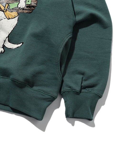 「FREAK'S STORE」 「go slow caravan」プルオーバーパーカー 4 ブラック メンズ_画像3