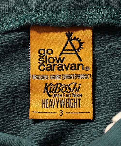 「FREAK'S STORE」 「go slow caravan」プルオーバーパーカー 4 ブラック メンズ_画像6