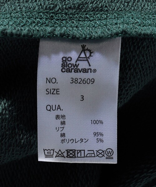 「FREAK'S STORE」 「go slow caravan」プルオーバーパーカー 4 ブラック メンズ_画像7