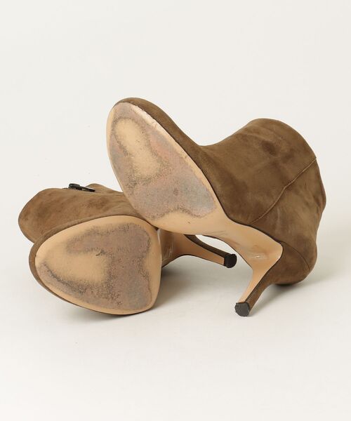 「CORSO ROMA，9」 ショートブーツ 38 ブラウン レディース_画像3