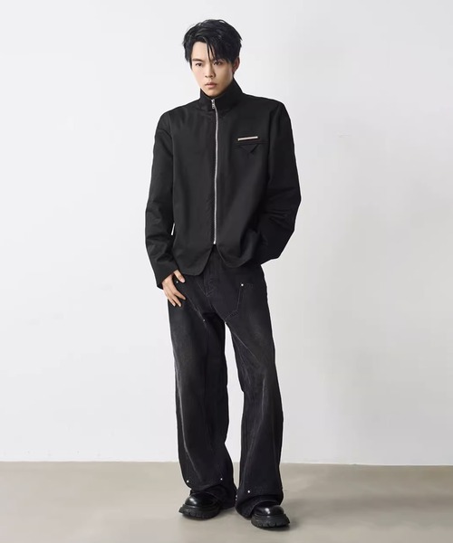 「HARSH AND CRUEL」 ブルゾン X-LARGE ブラック メンズ_画像9