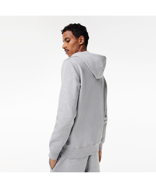 LACOSTE（ラコステ） ジップアップパーカー 2 グレー メンズ
