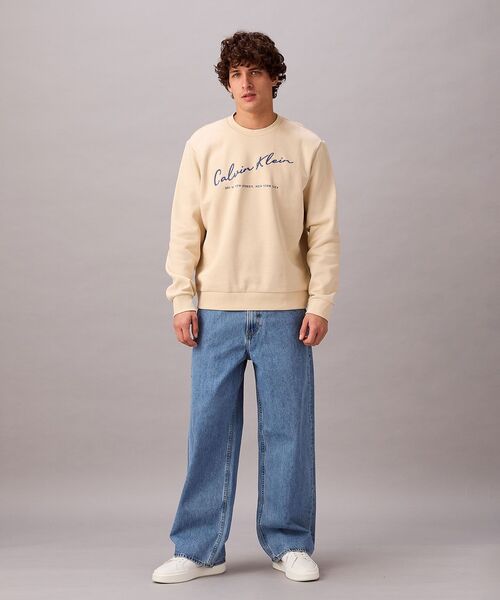 Calvin Klein（カルバン・クライン） トレーナー スウェット ロゴエン