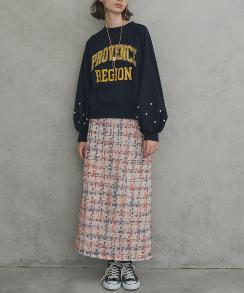 「Unitage」 スウェットカットソー FREE ナチュラル レディース_画像4