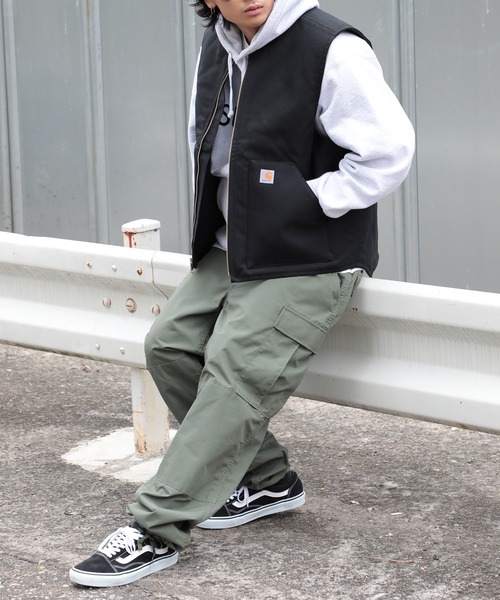 Carhartt（カーハート） ベスト X-LARGE ブラウン メンズ : ZOZOTOWN