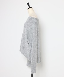 「Bonjour Sagan」 長袖ニット FREE グレー レディースの画像6