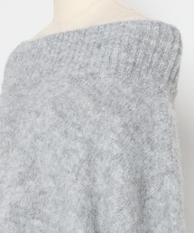 「Bonjour Sagan」 長袖ニット FREE グレー レディースの画像8